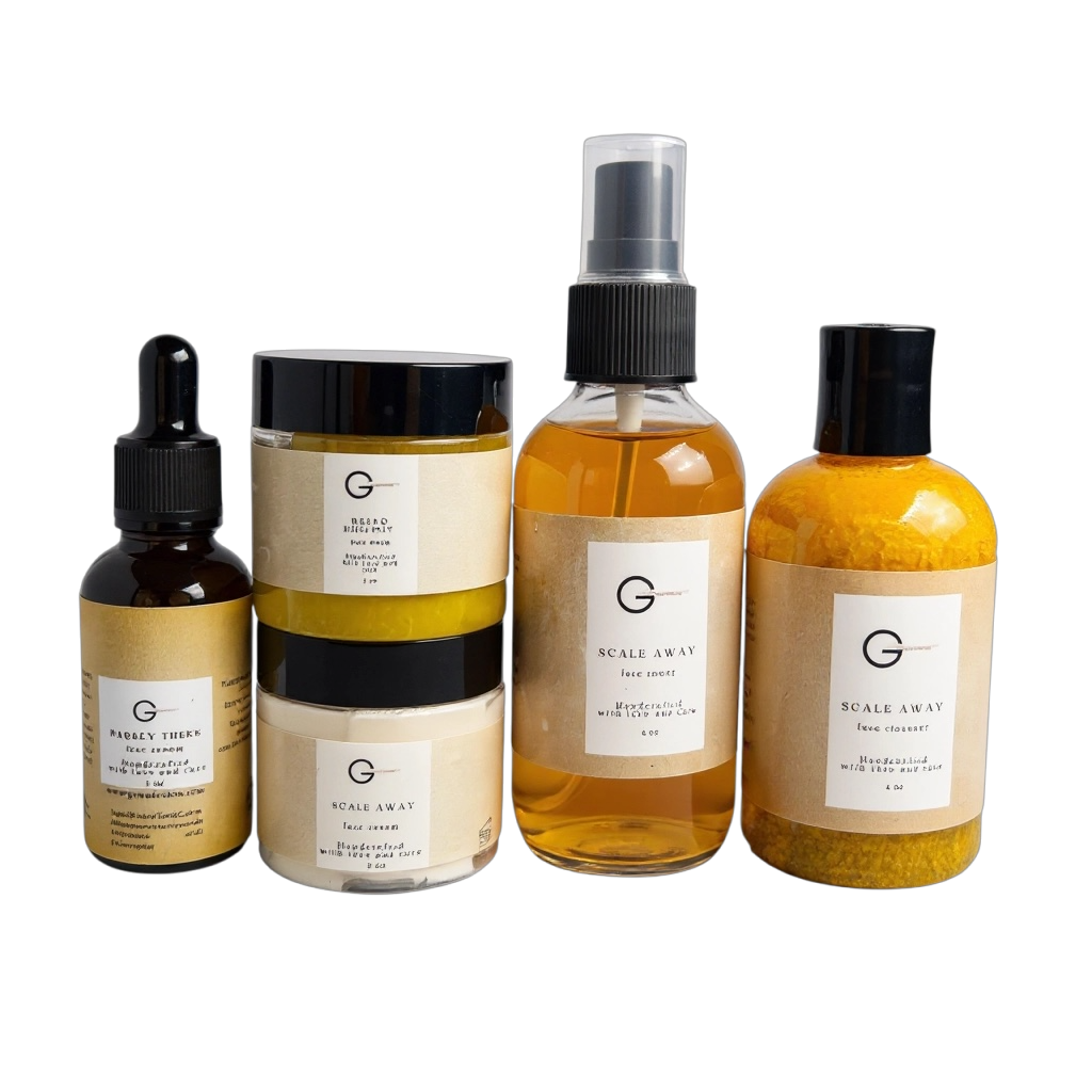 Scale Away Face Set – Customizable Natural Relief for Seborrheic Dermatitis