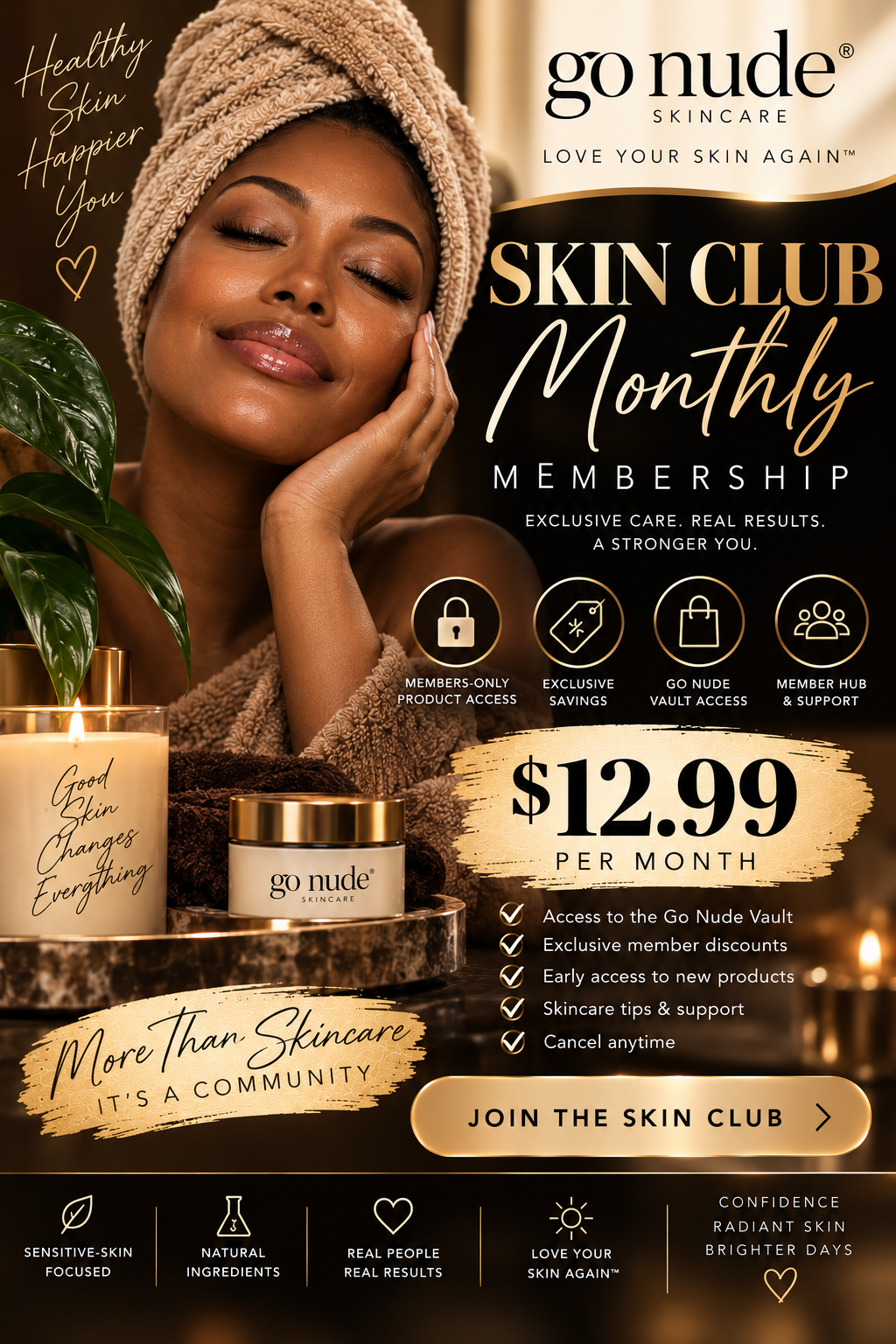 Go Nude Skin Club Membership