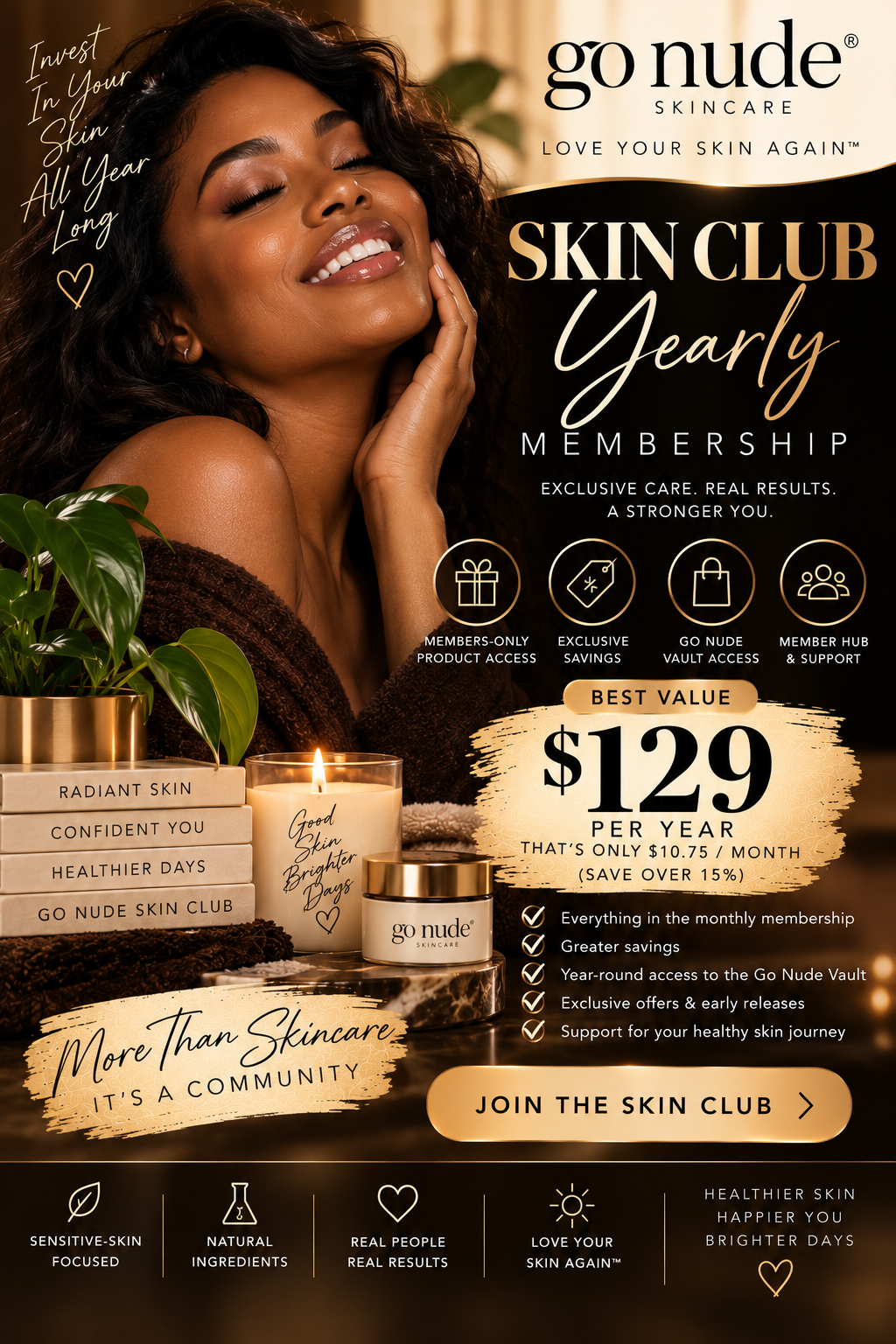 Go Nude Skin Club Membership