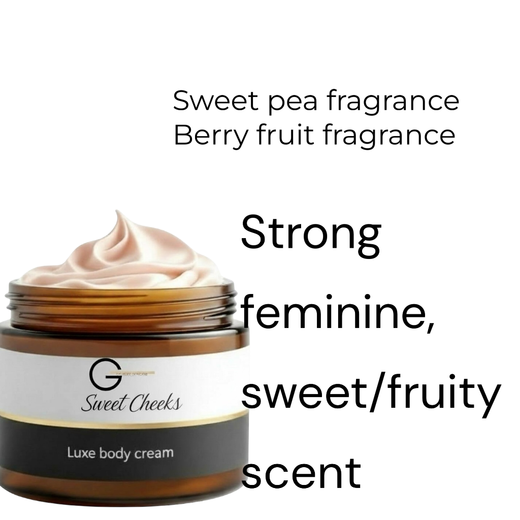 Luxe Body Cream™ – for Dry, Itchy Skin with Jojoba & Cupuaçu Oils | Long-Lasting Hydration & Radiant Glow