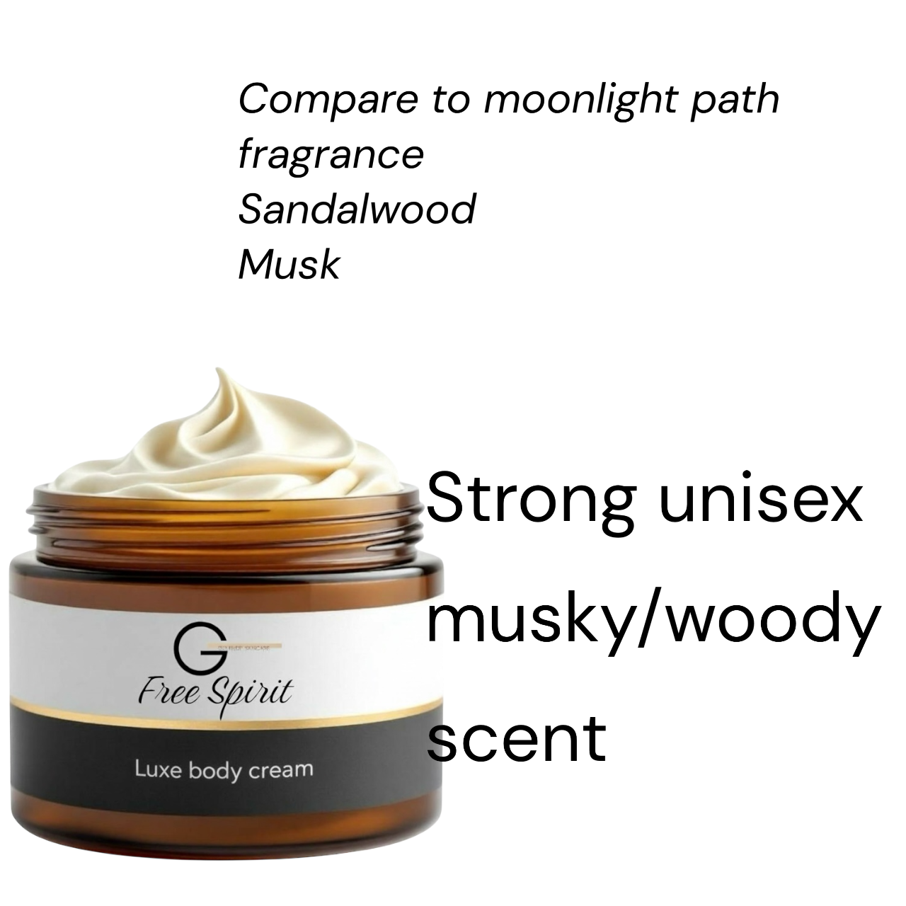 Luxe Body Cream™ – for Dry, Itchy Skin with Jojoba & Cupuaçu Oils | Long-Lasting Hydration & Radiant Glow
