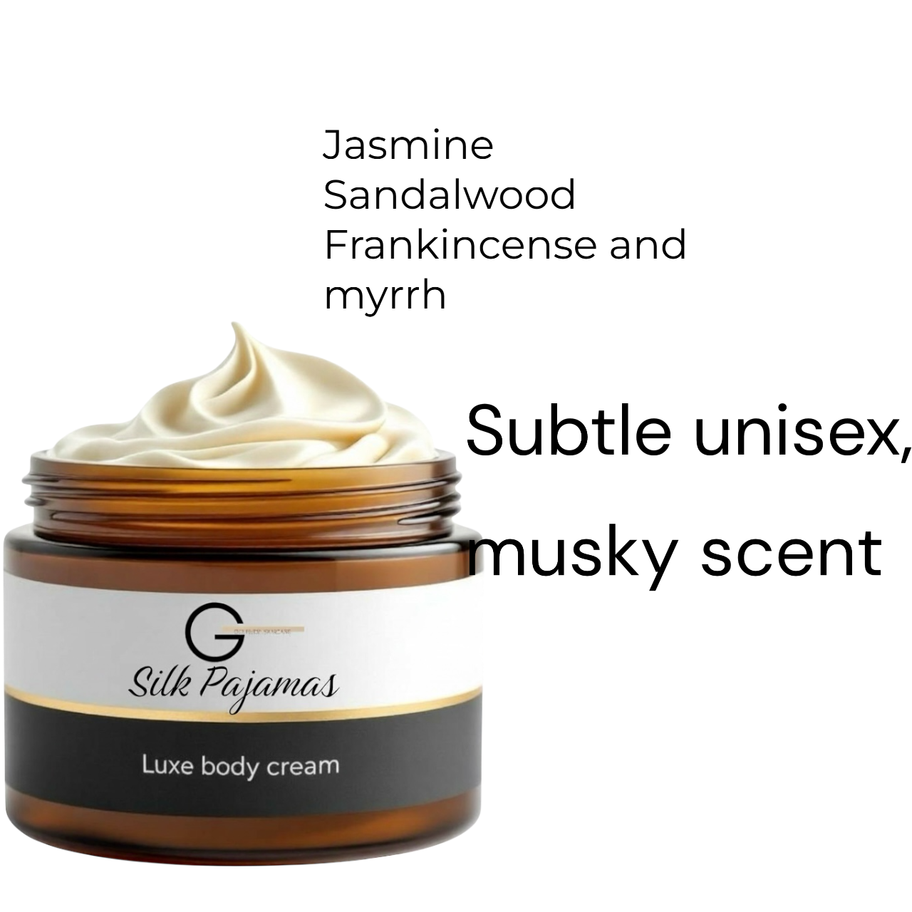 Luxe Body Cream™ – for Dry, Itchy Skin with Jojoba & Cupuaçu Oils | Long-Lasting Hydration & Radiant Glow