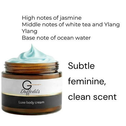 Luxe Body Cream™ – for Dry, Itchy Skin with Jojoba & Cupuaçu Oils | Long-Lasting Hydration & Radiant Glow