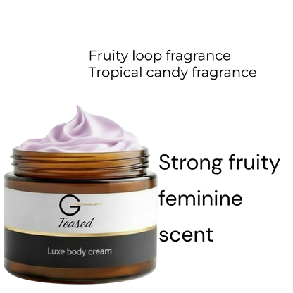 Luxe Body Cream™ – for Dry, Itchy Skin with Jojoba & Cupuaçu Oils | Long-Lasting Hydration & Radiant Glow