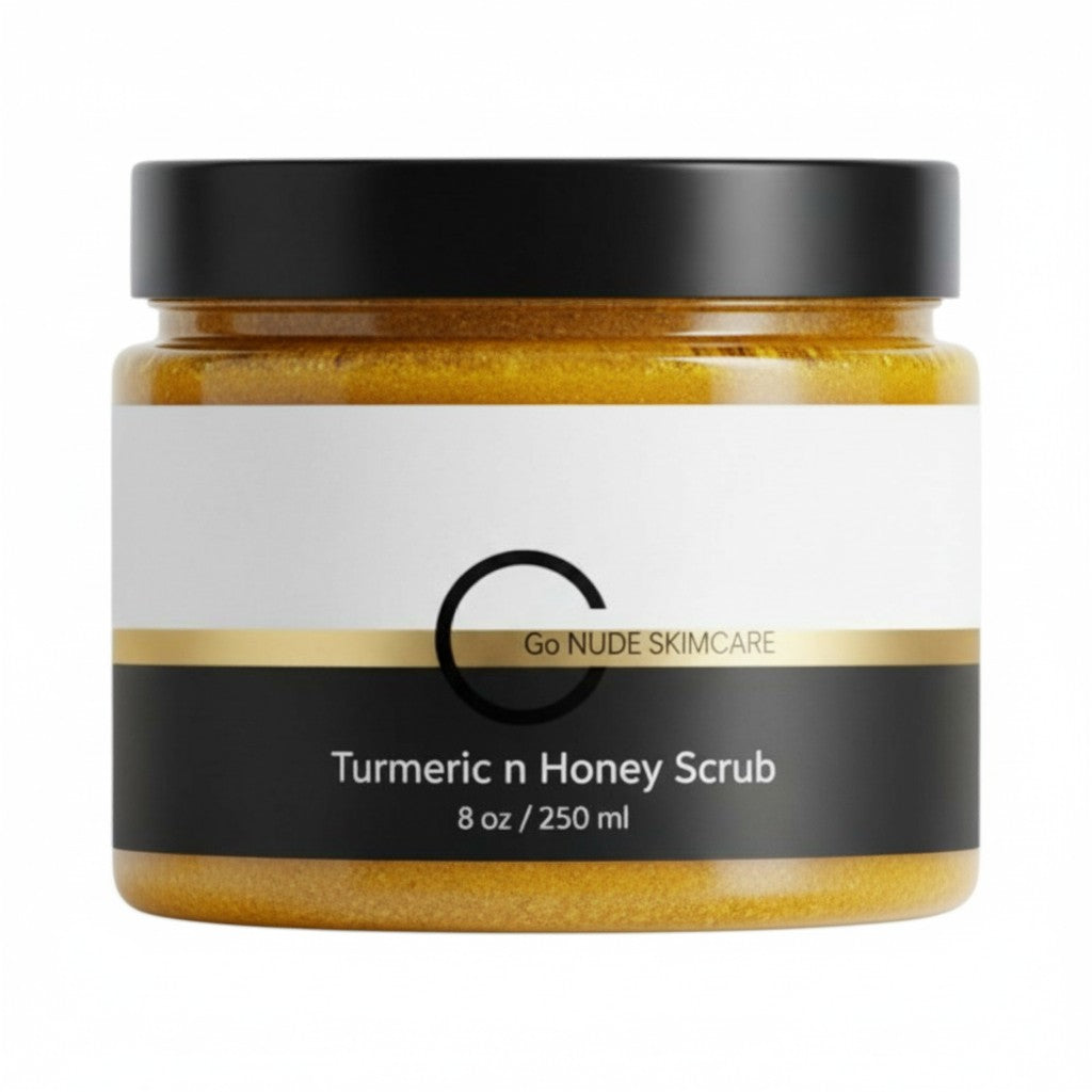 Turmeric n Honey Body Scrub – Brightening Exfoliator for Dark Spots & Hyperpigmentation
