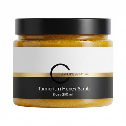 Turmeric n Honey Body Scrub – Brightening Exfoliator for Dark Spots & Hyperpigmentation