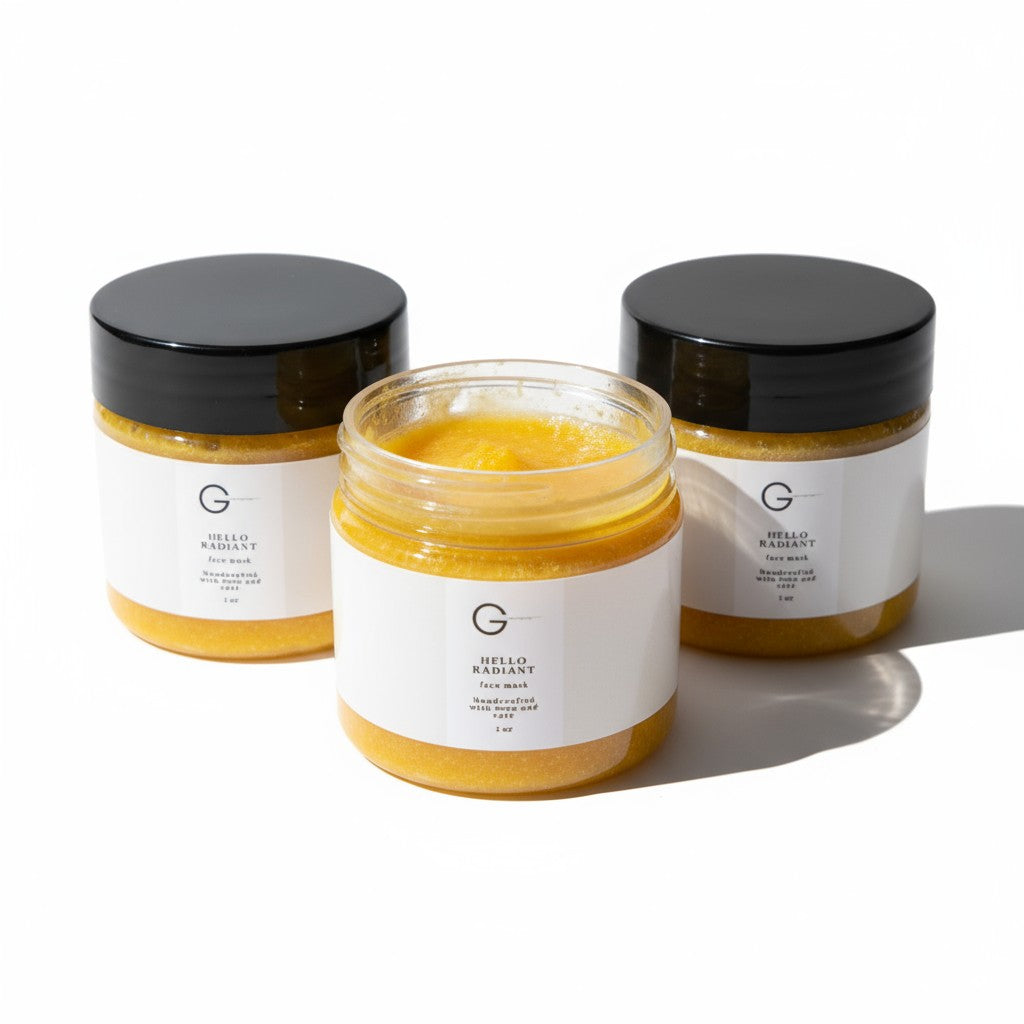 Hello Radiant™ Turmeric Jelly Face Mask for Hyperpigmentation & Dark Spots