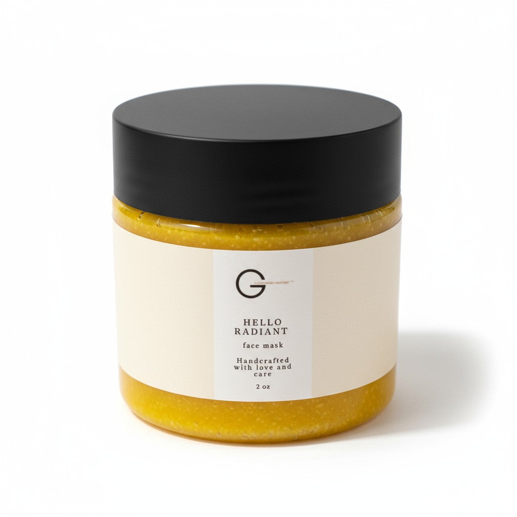Hello Radiant™ Turmeric Jelly Face Mask for Hyperpigmentation & Dark Spots