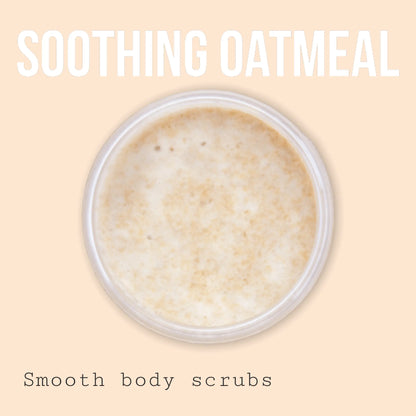 Soothing Oatmeal Body Scrub Go Nude Skincare